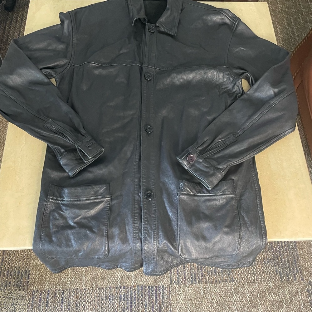 Bardelli of Beverly Hills reversible leather jacket SIZE: S